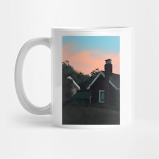 ghost in the window Mug